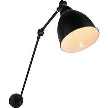 Εικόνα της Φωτιστικό Τοίχου Μαύρο E27 14cm WL13038A MORENO Homelighting 77-2201