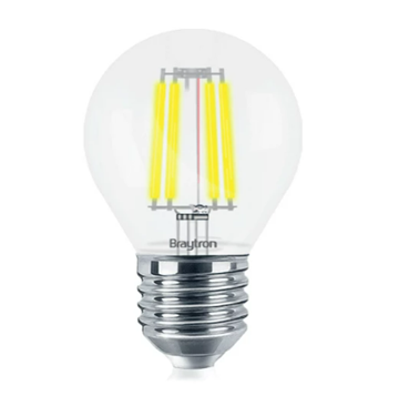 Εικόνα της Λάμπα led filament διάφανο γλομπάκι 7w E27 2700K BA37-00420 Braytron