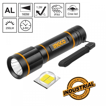 Εικόνα της Φακός Προβολέας 250 lumen INGCO HFL013AAA58