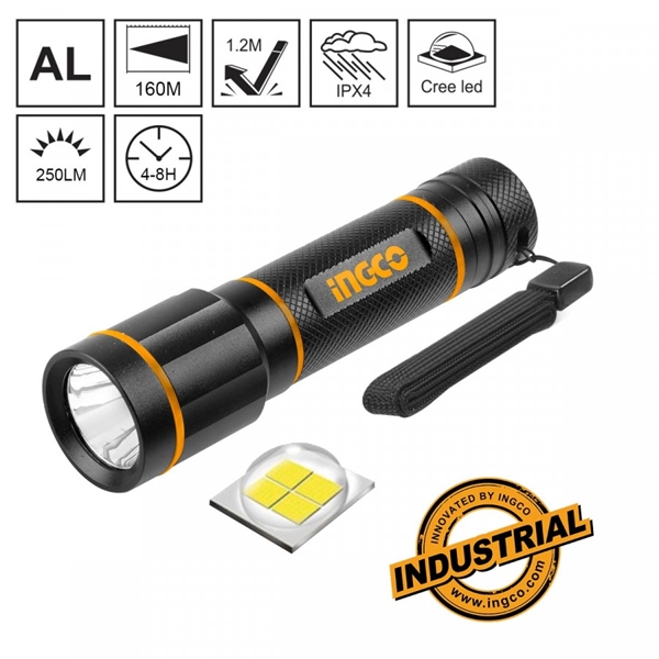 Εικόνα από Φακός Προβολέας 250 lumen INGCO HFL013AAA58