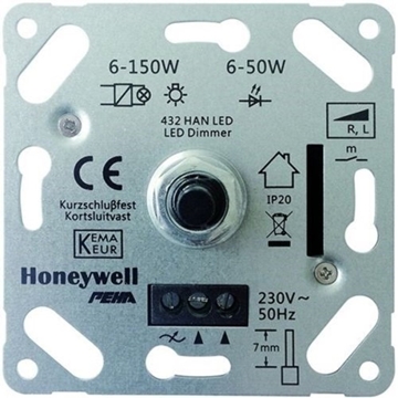 Εικόνα της Μηχανισμός Dimmer LED 3-160W Peha Aura-Dialog