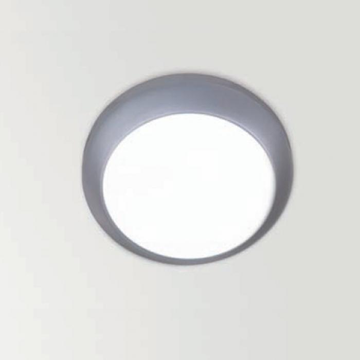 Εικόνα της Φωτιστικό Πλαφονιέρα ΖETA Στρογγυλή Αλουμινίου με Γυαλί Ε27 Φ300 Arkos Lighting 00732.3020Z