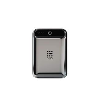 Εικόνα της SAS Go Recharge Luxury Power Bank Μαύρο Μεταλλικό 10000mAh με 2 Θύρες USB-A
