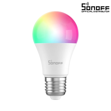 Εικόνα της Sonoff B05-Bl-A60 - Led Bulb E27 A60 806Lm 9W Wifi+Bluetooth Rgbw (Red + Green + Blue + Cool White) Dimming Sma