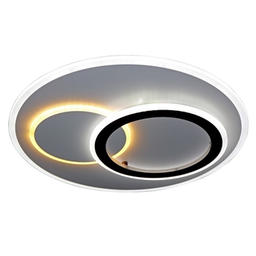 Εικόνα της Φωτιστικό Οροφής Πλαφονιέρα Μεταλλική Ενσωματωμένο Φ50 LED Εναλλαγή Χρώματος SunLight 2008