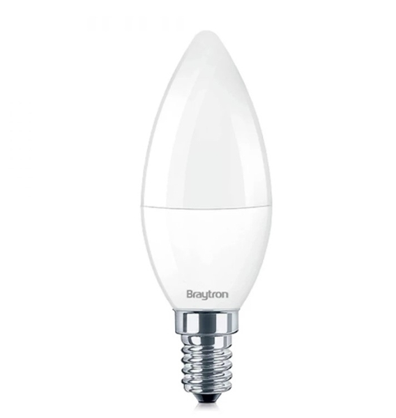 Εικόνα από Λάμπα led C37 κερί 5w E14 3000K BA09-00510 Braytron