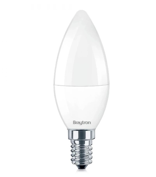 Εικόνα από Λάμπα led C37 κερί 5w E14 6500K BA09-00513 Braytron