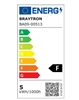 Εικόνα από Λάμπα led C37 κερί 5w E14 6500K BA09-00513 Braytron