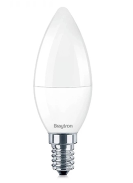 Εικόνα της Λάμπα led C37 κερί 6,5w E14 4000K BA09-00711 Braytron