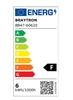 Εικόνα από Λάμπα led fiament διάφανος G95 6w E27 2700K BB47-60620 Braytron