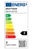 Εικόνα από Λάμπα led 6.5w gu10 110o 2700K BA24-00750 Braytron