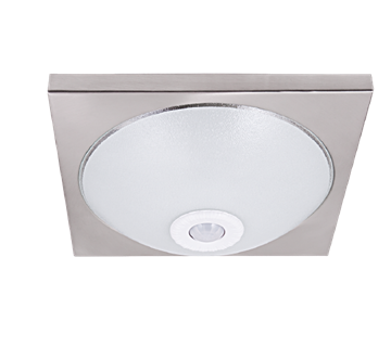 Εικόνα της 8120 Sensor Πλαφονιερα 2Xe27 300Mm/300Mm Χρωμιο Ματ
