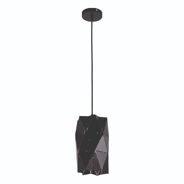 Εικόνα από KQ S0661-1A TANGRAM BLACK METAL PENDANT HOME LIGHTING 77-8189