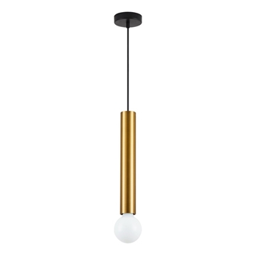 Εικόνα της SE21-GM-5 ADEPT TUBE GOLD MATT PENDANT HOME LIGHTING 77-8270