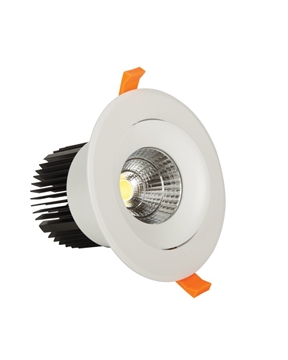 Εικόνα της Σποτ Στρογγυλο Κινητο Led 20W 4000K 38D Λευκο Vk/04136/W/C VK lIghting 64174-004126