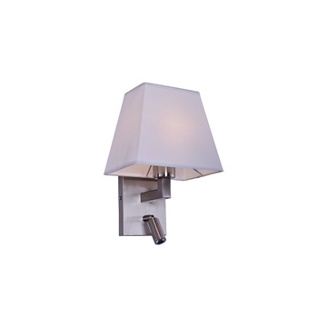 Εικόνα της SE 123-2A SARA WALL LAMP NICKEL MAT HOMELIGHTING  77-3583