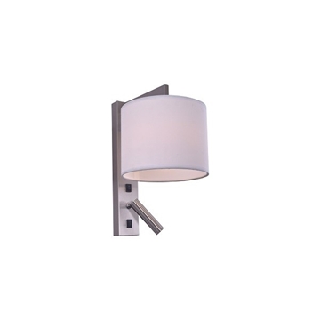 Εικόνα της SE 122-2A LUCAS WALL LAMP NICKEL MAT HOMELIGHTING 77-3582