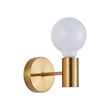 Εικόνα της SE21-GM-16 ADEPT GOLD MATT WALL LAMP Γ2 HOMELIGHTING 77-8252