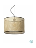 Εικόνα από Mambo Black Pendant Lamp Rattan Lampshade O450*313 Faro 64314-49