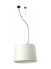 Εικόνα από Conga Black Pendant Lamp O500*350*O450 Beige Lamps Faro 64314-55