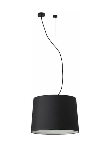 Εικόνα από Conga Black Pendant Lamp O500*350*O450 Black Lamps Faro 64314-56
