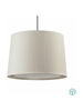 Εικόνα από Samba Black Pendant Lamp E27O500*350 Beige Lampsha Faro 64315-44