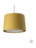 Εικόνα από Samba Black Pendant Lamp E27O500*350 Yellow Lampsh Faro 64315-45