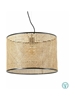 Εικόνα από Mambo Black Pendant Lamp E27 O450*313O450 Rattan L Faro 64315-49