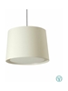 Εικόνα από Conga Black Pendant Lamp E27 O500*350*O450 White L Faro 64315-54