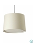 Εικόνα από Conga Black Pendant Lamp E27 O500*350*O450 Beige L Faro 64315-55