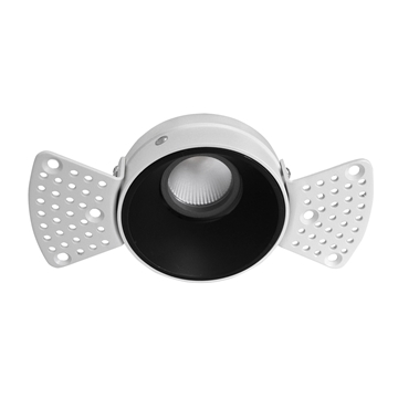 Εικόνα της Trimless Σποτ Μαύρο 12W 3000K 38° Alea Viokef 3914-111B-3-S-38