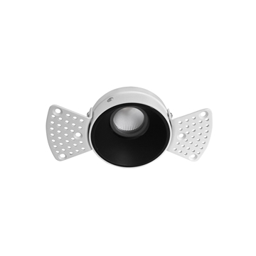 Εικόνα της Trimless Σποτ Μαύρο 5W 3000K 38° Alea Viokef 3914-110B-3-S-38