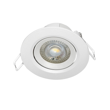 Εικόνα της Σποτ Στρογυλο Led Smd 5W 3000K 38Dg Λευκο Vk/04108/W/W