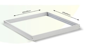Εικόνα της Πλαστικό πλαίσιο για την εγκατάσταση panel led 60x60 λευκό PP15-366xx Orion