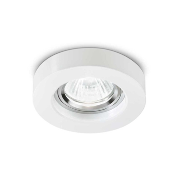 Εικόνα της Φωτιστικό Σποτ Στρογγυλό Οροφής Χωνευτό GU10 Ideal Lux Λευκό