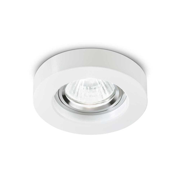 Εικόνα από Φωτιστικό Σποτ Στρογγυλό Οροφής Χωνευτό GU10 Ideal Lux Λευκό