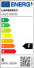 Εικόνα από Λάμπα led gu10 4.8w 110o 4000K LA25-00551 Lambario