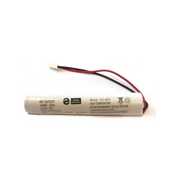 Εικόνα από B-972/Ht Hf(Halogen Free)Μπαταρία Ni-Cd 3,6V/1,5Ah Ht