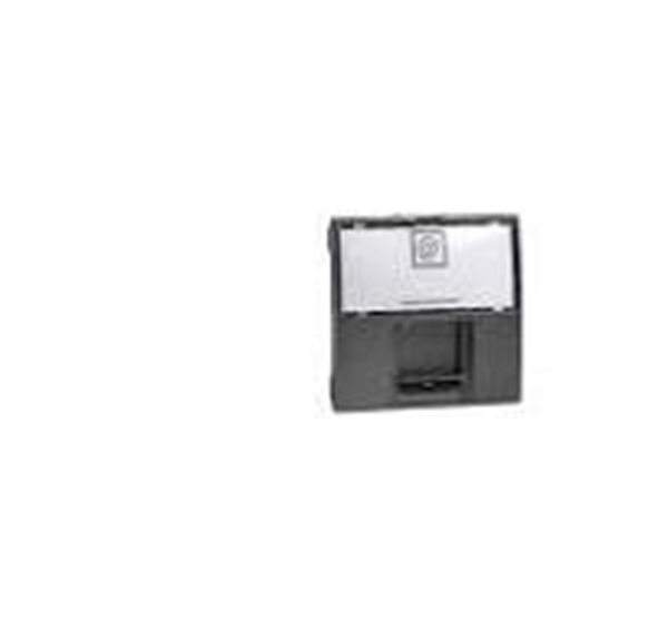 Εικόνα από Unica RJ45 U/UTP κατ5 S-One 2 στοιχείων Γραφίτης