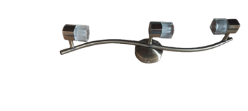 Εικόνα της ΣΠΟΤ ΜΠΑΡΑ 3Χ40W G9 ΜΕ ΑΜΜΟΒΟΛΗ ΓΥΑΛΙ