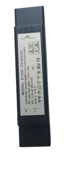 Εικόνα από ΗΛΕΚΤΡΟΝΙΚΟΣ ΜΕΤΑΣΧΗΜΑΤΙΣΤΗΣ  200W ΓΙΑ ΛΑΜΠΕΣ ΑΛΟΓΟΝΟΥ