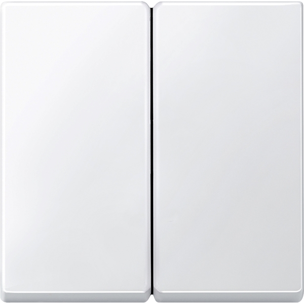 Εικόνα από Merten M-Plan Πλακίδιο 2 Πλήκτρων Λευκό Matt