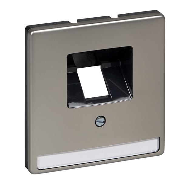 Εικόνα από Merten Artec πλακίδιο RJ45 UTP cat5e Stainless steel