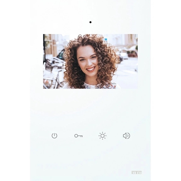 Εικόνα από Θυροτηλεόραση Venus Vision 4,3” Λευκή Bus 2Κ VHS 404