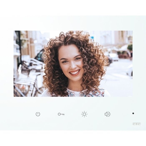 Εικόνα από Θυροτηλεόραση Venus Vision 7” Λευκή Bus 2Κ VHS 407