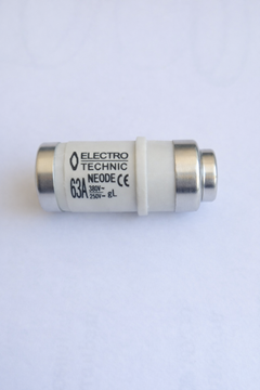 Εικόνα της Φυσίγγι Ασφαλείας E18 D02 63A Neozed Ηλέκτρα Technic