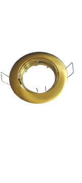 Εικόνα της σποτ κινητο GU10 Φ80 χρυσο ματ