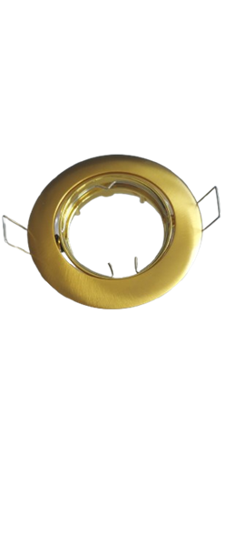 Εικόνα από σποτ κινητο GU10 Φ80 χρυσο ματ