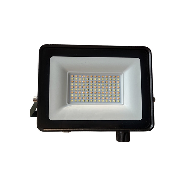 Εικόνα από Προβολέας CCT LED, 100-240V, 3000K/4.500lm, 4500K/5.000lm ή 6500K/4.500lm, 50W, 120°, CRI>80, IP65, 19.5x15x3cm, μαύρος