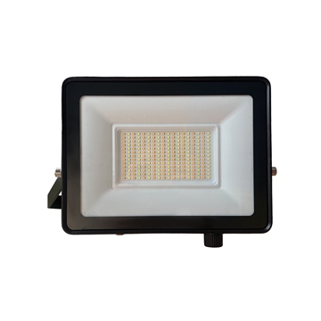 Εικόνα της Προβολέας CCT LED, 100-240V, 3000K/13.500lm, 4500K/15.000lm ή 6500K/13.500lm, 150W, 120°, CRI>80, IP65, 31.5x23x3.2cm, μαύρος
